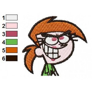Vicky Fairly Oddparents Embroidery Design 02